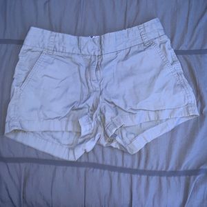 j crew grey shorts